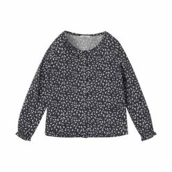 Blitzangebot ✔️ TOM TAILOR Langarmbluse »Gemusterte Bluse« 😀 -Tom Tailor Verkaufsgeschäft dfeb6eeb c08e 5607 9814 05ddb603f058