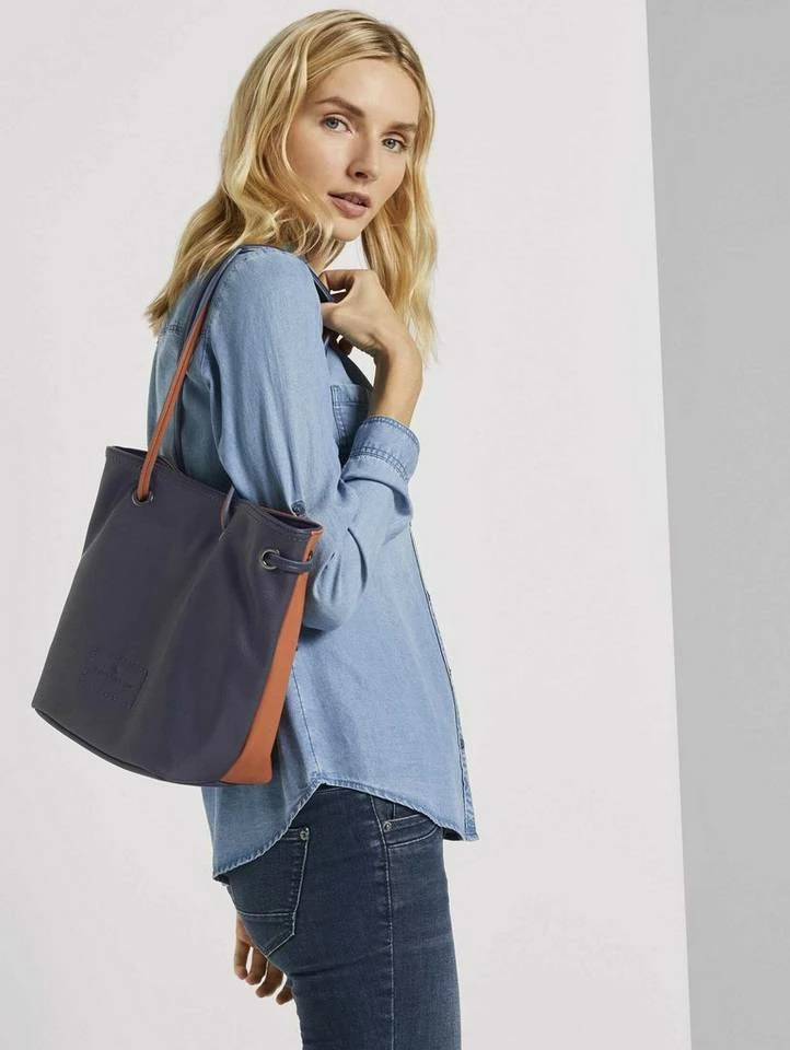 Großhandel ✔️ TOM TAILOR Beuteltasche »Jess Beuteltasche« Mixed blue, Mixed black 🎉 6 Großhandel ✔️ TOM TAILOR Beuteltasche »Jess Beuteltasche« Mixed blue, Mixed black 🎉 - Image 6