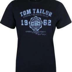 Besorgen ✔️ TOM TAILOR T-Shirt »Tom Tailor Herren T-Shirt mit Logo Print« (1-tlg) aus 100% Baumwolle Grape Leaf Green (10669), Sky Captain Blue (10668), Dusty Black (10327), Cyber Grey (10743) 🧨 -Tom Tailor Verkaufsgeschäft dff7966b f02c 593b a0cd 142d00c7921b