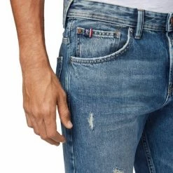 Schlussverkauf 👍 TOM TAILOR 5-Pocket-Jeans »tapered CONROY selvedge denim« ✔️ -Tom Tailor Verkaufsgeschäft e0223017 0b64 5fa7 8245 51f74c66164e