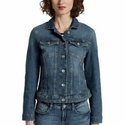Aktion 🔔 TOM TAILOR 👖 Jeansjacke in klassischer Form Used dark stone blue, Used Light Stone Blu ✨ -Tom Tailor Verkaufsgeschäft e16c897e 4971 5ee5 98b8 dc978ecef301