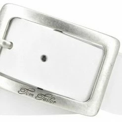 Billig 🥰 TOM TAILOR Ledergürtel »Tom Tailor Damen Leder Gürtel weiss« 😉 -Tom Tailor Verkaufsgeschäft e180b37f 917e 5421 8c7a fe954573dd7f