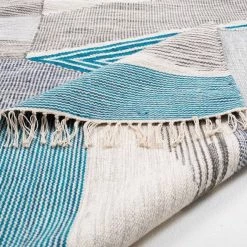 Coupon 🤩 Teppich »Modern Kelim«, TOM TAILOR, rechteckig, Höhe 5 mm, handgewebt, mit Fransen, Boho-Style, Wohnzimmer 🧨 -Tom Tailor Verkaufsgeschäft e24b34b1 b10e 5c87 828c a0dab324a5b0