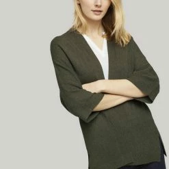 Top 10 🔔 TOM TAILOR Strickjacke »Cardigan mit weiten Ärmeln« Desert linen, Grape Leaf Green 👏 -Tom Tailor Verkaufsgeschäft e2830e59 0953 5f0f 94ed f6b6cbf14fd2