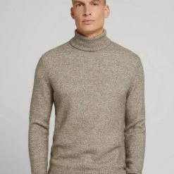 Auslauf 🎁 TOM TAILOR Strickpullover »Melierter Rollkragenpullover mit recyceltem Polyester« Soft beige melange, Dark prune melange 🥰 -Tom Tailor Verkaufsgeschäft e2a11a4d b86c 57b2 8fb0 c6a41a7e2388