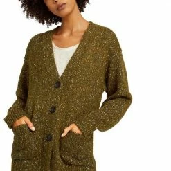 Aktion 🤩 TOM TAILOR Strickjacke in Melange-Optik Olivgrün-khaki-meliert, Beige-meliert ✨ -Tom Tailor Verkaufsgeschäft e2f9283a bc55 56ac a8b0 d190b66e7195