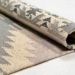 Budget 🌟 Wollteppich »Kelim Colors I«, TOM TAILOR, rechteckig, Höhe 5 mm, reine Wolle, robust und strapazierfähig, mit Fransen, Boho-Style, Wohnzimmer Grau, Gelb, Rot 🧨 -Tom Tailor Verkaufsgeschäft e3044ccd acaa 5f5e b349 2e91170ae38a