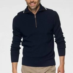 Bestpreis 🎁 TOM TAILOR Strickpullover Light Medium Grey Melange, Sky Captain Blue ✔️ -Tom Tailor Verkaufsgeschäft e318df46 632f 5926 baea 075962c2ed09