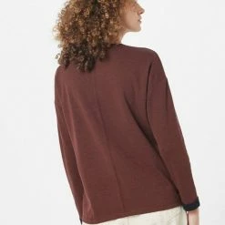 Schlussverkauf 🧨 TOM TAILOR Langarmshirt (1-tlg) Cold beige melange, Earth brown melange 😀 -Tom Tailor Verkaufsgeschäft e3344337 8014 5741 819d bdd538e7138b