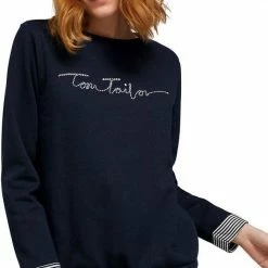 Angebote ✨ TOM TAILOR Sweatshirt mit Bio-Baumwolle aus nachhaltigem Anbau Comfort grey melange, Sky Captain Blue, Heather lilac, Whisper White 💯 -Tom Tailor Verkaufsgeschäft e3835c46 0e9e 544d 9aeb 410ee38861e1