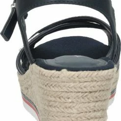 Billig ⌛ TOM TAILOR »Lederimitat« Keilsandalette Dunkelblau, Cognac, Unbekannt 👍 -Tom Tailor Verkaufsgeschäft e3abebfb 31df 5350 96ab d4d1b0c8e985