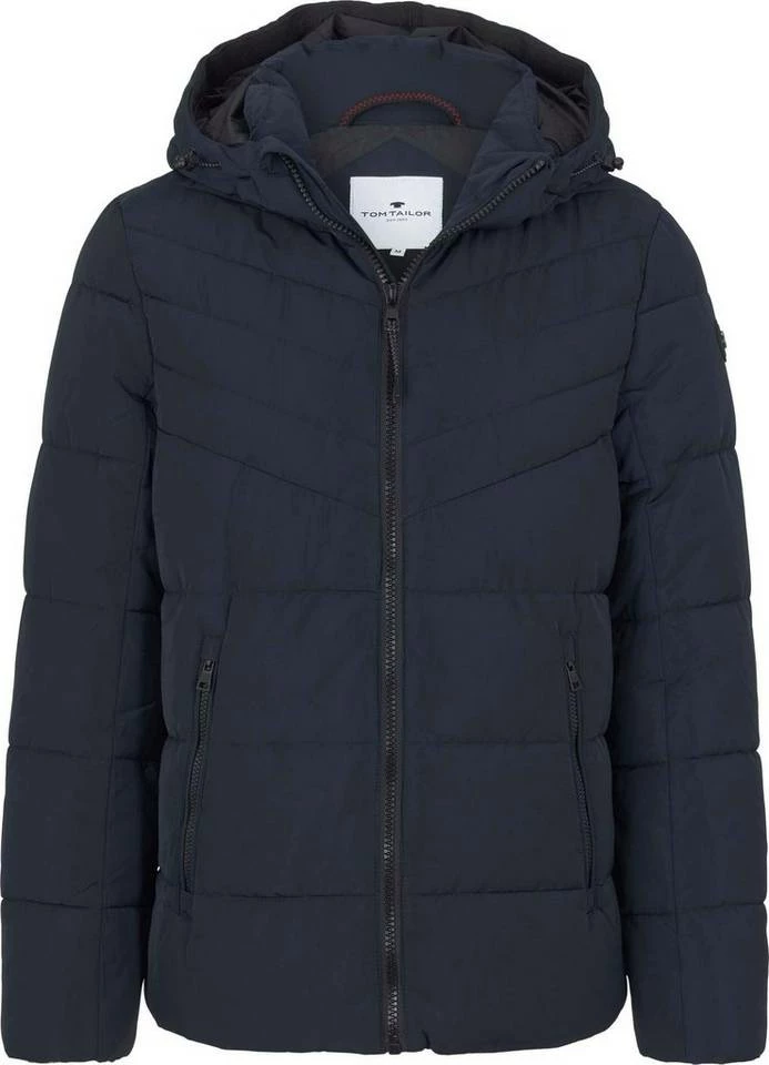 Angebote 🌟 TOM TAILOR Steppjacke unifarben Olive Night Green, Schwarz, Navy 🎉 5 Angebote 🌟 TOM TAILOR Steppjacke unifarben Olive Night Green, Schwarz, Navy 🎉 - Image 5