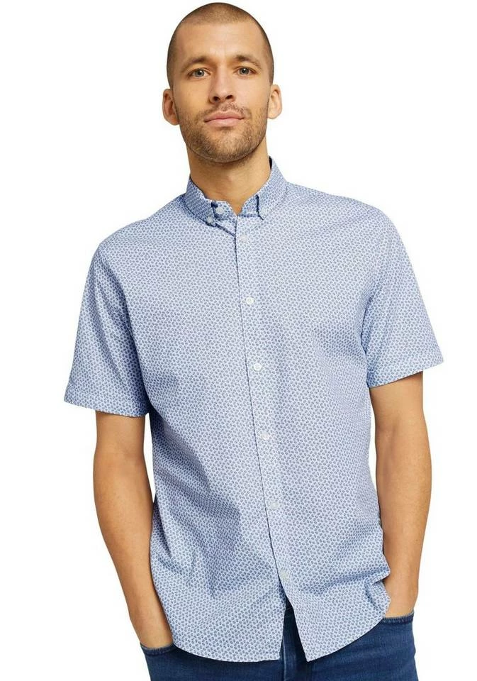 Am billigsten 💯 TOM TAILOR Kurzarmhemd Navy-weiß, Weiß-blau 😍 6 Am billigsten 💯 TOM TAILOR Kurzarmhemd Navy-weiß, Weiß-blau 😍 - Image 6