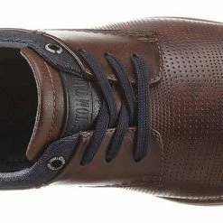 Billig ⭐ TOM TAILOR Schnürschuh mit Ziernähten Cognac, Navy 🎉 -Tom Tailor Verkaufsgeschäft e4c5df0c 653a 56f3 85a0 853c4f51286d