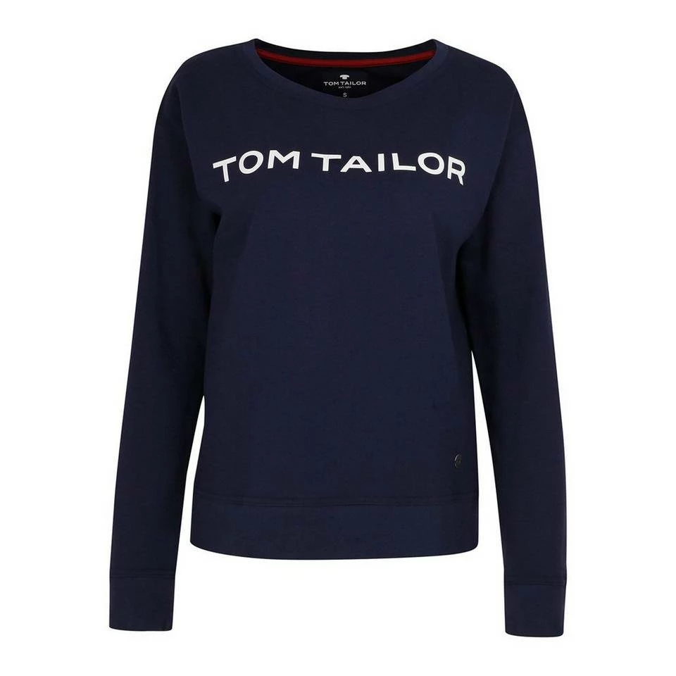 Bestes Angebot 😍 TOM TAILOR Sweater »Damen Sweatshirt - Sweater, Rundhals, Logo« 🛒 2 Bestes Angebot 😍 TOM TAILOR Sweater »Damen Sweatshirt - Sweater, Rundhals, Logo« 🛒 - Image 2