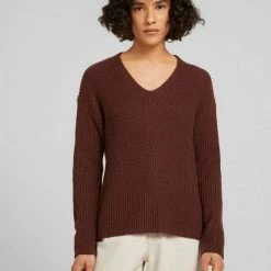 Brandneu 😉 TOM TAILOR Strickpullover »Ripp Pullover mit V-Ausschnitt« Soft greyish green melange, Cold beige melange, Earth brown melange 👏 -Tom Tailor Verkaufsgeschäft e5917fa9 999e 53d2 b2e8 5d7a048d4ddc