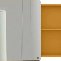 Budget 😍 TOM TAILOR Spiegelschrank »COLOR BATH« mit Spiegeltür & offenem Regal, Breite 80 cm Coral, Petrol, Mustard, Anthracite ⌛ -Tom Tailor Verkaufsgeschäft e5a5757a 97fe 51a3 87ae 47883266c16e