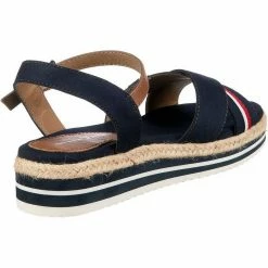 Budget ⌛ TOM TAILOR »Riemchensandalen« Riemchensandale Offwhite, Navy ❤️ -Tom Tailor Verkaufsgeschäft e62b377a 19eb 50e7 9e2c 1b43c053d326