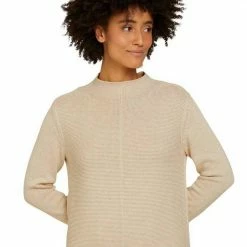 Angebote 🧨 TOM TAILOR Strickpullover mit kurze Seitenschlitze Sky Captain Blue, Olivgrün, Dunkelrosa, Hellbeige 🎉 -Tom Tailor Verkaufsgeschäft e6322626 c912 54b7 a73f 09307a543a6b