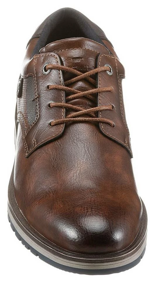 Auslauf ⌛ TOM TAILOR Schnürschuh mit T-Logo Schwarz, Cognac, Unbekannt, Navy 👍 4 Auslauf ⌛ TOM TAILOR Schnürschuh mit T-Logo Schwarz, Cognac, Unbekannt, Navy 👍 - Image 4