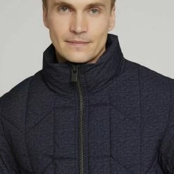 Rabatt ✨ TOM TAILOR Winterjacke »gesteppte Blousson Jacke« Black, Light Grey Melange, Blue jacket structure ✔️ -Tom Tailor Verkaufsgeschäft e6959cf4 a489 5384 ad0d 466f0c1725bf