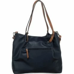 Coupon 😀 TOM TAILOR Shopper »Novara Zip Shopper L Shopper« Dunkelblau, Schwarz #ft5_slash# black ⌛ -Tom Tailor Verkaufsgeschäft e6e3a640 f39c 517a 8e4a 770b699eb814