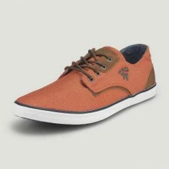 Brandneu 😍 TOM TAILOR »Strukturierte Schnürschuhe mit Lederdetails« 👟 Sneaker Navy, Agate stone blue, Yellow, Orange ⭐ -Tom Tailor Verkaufsgeschäft e76b2f58 fc39 5759 bc97 4d89e21c1104