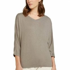 Budget ❤️ TOM TAILOR 3/4-Arm-Shirt in Melange-Optik 26203, Sea blue melange, Hellgrau-meliert, Cozy pink melange ⌛ -Tom Tailor Verkaufsgeschäft e76b5fb9 0199 5a5f 88dd aaa744dc2542