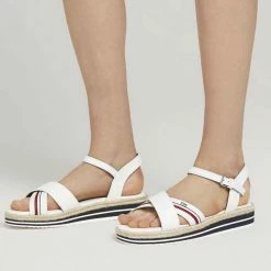 Budget ⌛ TOM TAILOR »Riemchensandalen« Riemchensandale Offwhite, Navy ❤️ -Tom Tailor Verkaufsgeschäft e77e931c a4a4 5c9e a180 e1a4664d7f34