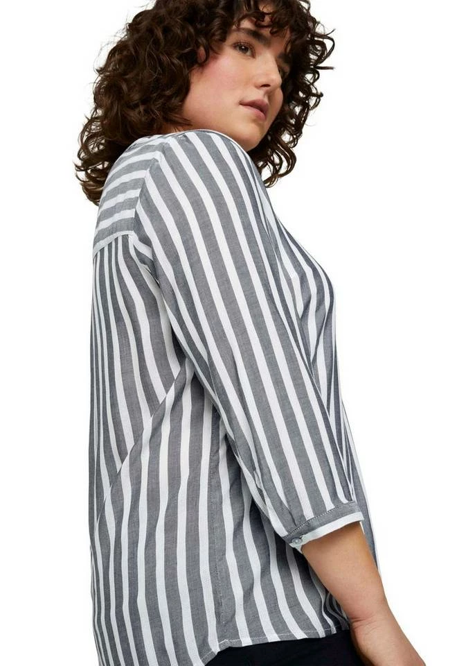 Auslauf 💯 TOM TAILOR MY TRUE ME Schlupfbluse mit tollen Streifen Offwhite-navy, Beere-gestreift 🔥 7 Auslauf 💯 TOM TAILOR MY TRUE ME Schlupfbluse mit tollen Streifen Offwhite-navy, Beere-gestreift 🔥 - Image 7