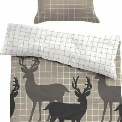 Budget ✔️ Wendebettwäsche »REINDEER«, TOM TAILOR, mit winterlichem Motiv Forest, Taupe, 👖 Jeans, Grey 👏 -Tom Tailor Verkaufsgeschäft e7a92e57 8daf 5915 91a7 e311c977aacb