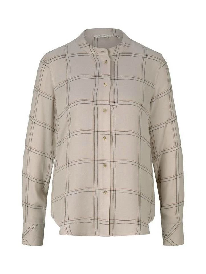 Aktion 👏 TOM TAILOR Langarmbluse »Hemdbluse mit Karomuster« Black green check, Beige brown check 😀 8 Aktion 👏 TOM TAILOR Langarmbluse »Hemdbluse mit Karomuster« Black green check, Beige brown check 😀 - Image 8