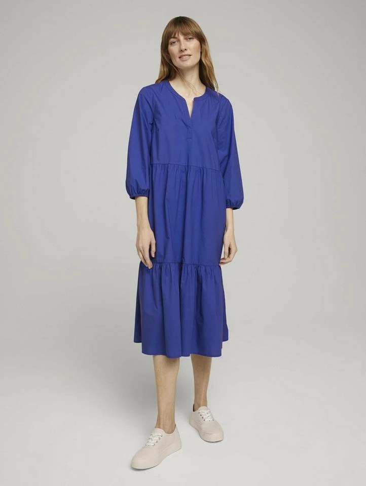 Besorgen 😀 TOM TAILOR Blusenkleid Multicolor botanical design, Anemone blue, Deep black, Grape Leaf Green 👍 31 Besorgen 😀 TOM TAILOR Blusenkleid Multicolor botanical design, Anemone blue, Deep black, Grape Leaf Green 👍 - Image 31