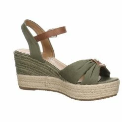 Rabatt 🤩 TOM TAILOR »Sandalette 🩴 Sandalen 🩴 Sandaletten« Keilsandalette Khaki, Yellow, Blue 😍 -Tom Tailor Verkaufsgeschäft e9eb8a51 dbb6 5333 871c bcac3d27192a
