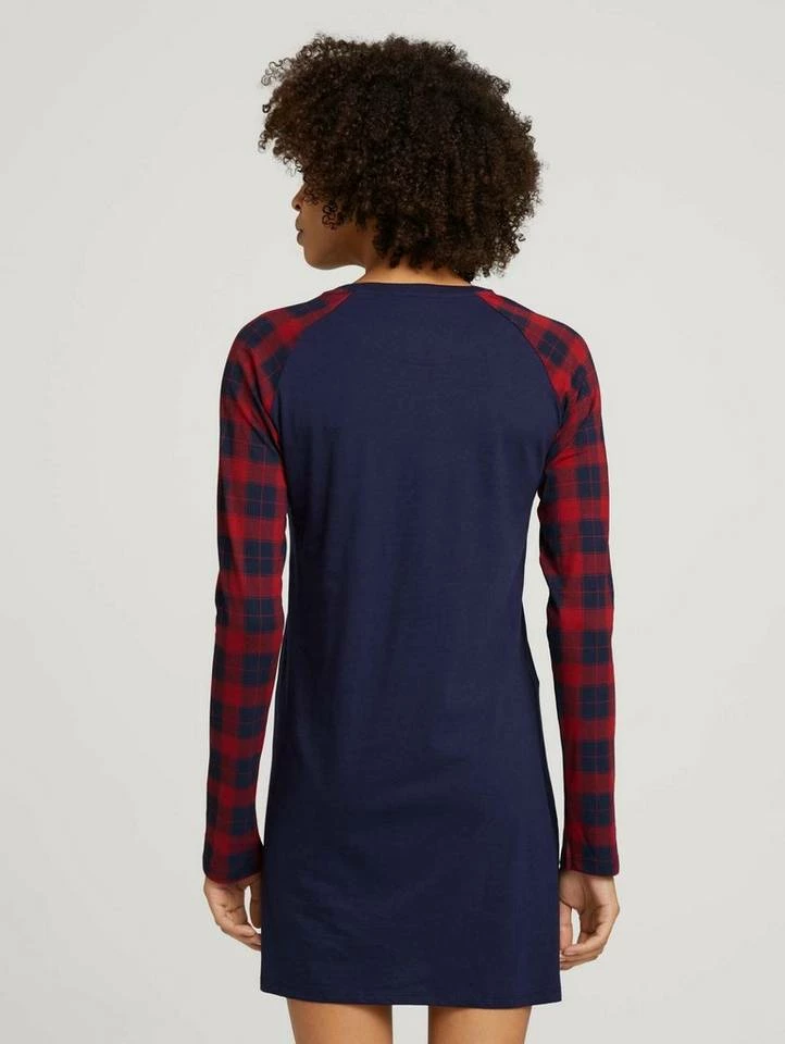 Besorgen 🎁 TOM TAILOR Pyjama »kariertes Nachthemd mit Print« ⌛ 2 Besorgen 🎁 TOM TAILOR Pyjama »kariertes Nachthemd mit Print« ⌛ - Image 2