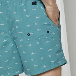 Bester Verkauf 👍 TOM TAILOR Badeshorts »Gemusterte Badeshorts« Navy-dress blues, Turquoise#ft5_slash#white, Pineapple-acacia, 👗 Dress blue 😉 -Tom Tailor Verkaufsgeschäft ea5dad32 6b30 5124 8344 ebc994a703bf