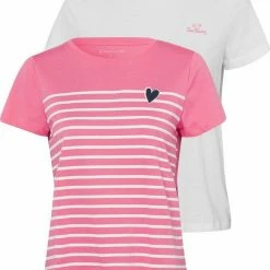 Großhandel 🌟 TOM TAILOR T-Shirt (Packung, 2-tlg., 2er-Pack) Marine | marine-gestreift, Wollweiß | pink-gestreift, Mittelblau | marine-gemustert 🧨 -Tom Tailor Verkaufsgeschäft ea8dcbf8 48b9 507c 8a2d 50e3e6a37b1e