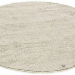 Rabatt ⭐ Teppich »Groove«, TOM TAILOR, rund, Höhe 15 mm, modernes Design, edles Farbspiel, Wohnzimmer Grün, Braun, Beige, Rosé ✨