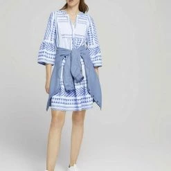 Blitzangebot 😉 TOM TAILOR Jerseykleid »Gemustertes Boho-Kleid mit Volants« White blue large ikat design, Desert linen 🧨 22 Blitzangebot 😉 TOM TAILOR Jerseykleid »Gemustertes Boho-Kleid mit Volants« White blue large ikat design, Desert linen 🧨 -Tom Tailor Verkaufsgeschäft eb277970 327b 5a9e 97c7 0e634da5b301