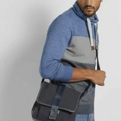 Bestpreis 🤩 TOM TAILOR Bauchtasche »Kristoffer Überschlagtasche« Khaki #ft5_slash# khaki, Navy-cognac 🎉 -Tom Tailor Verkaufsgeschäft eb6dd72f c0f0 5bfa 97ec 6ef032b644d9