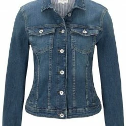 Aktion 🔔 TOM TAILOR 👖 Jeansjacke in klassischer Form Used dark stone blue, Used Light Stone Blu ✨ -Tom Tailor Verkaufsgeschäft eb940fd0 e76e 59be a96e 04b3d78af265