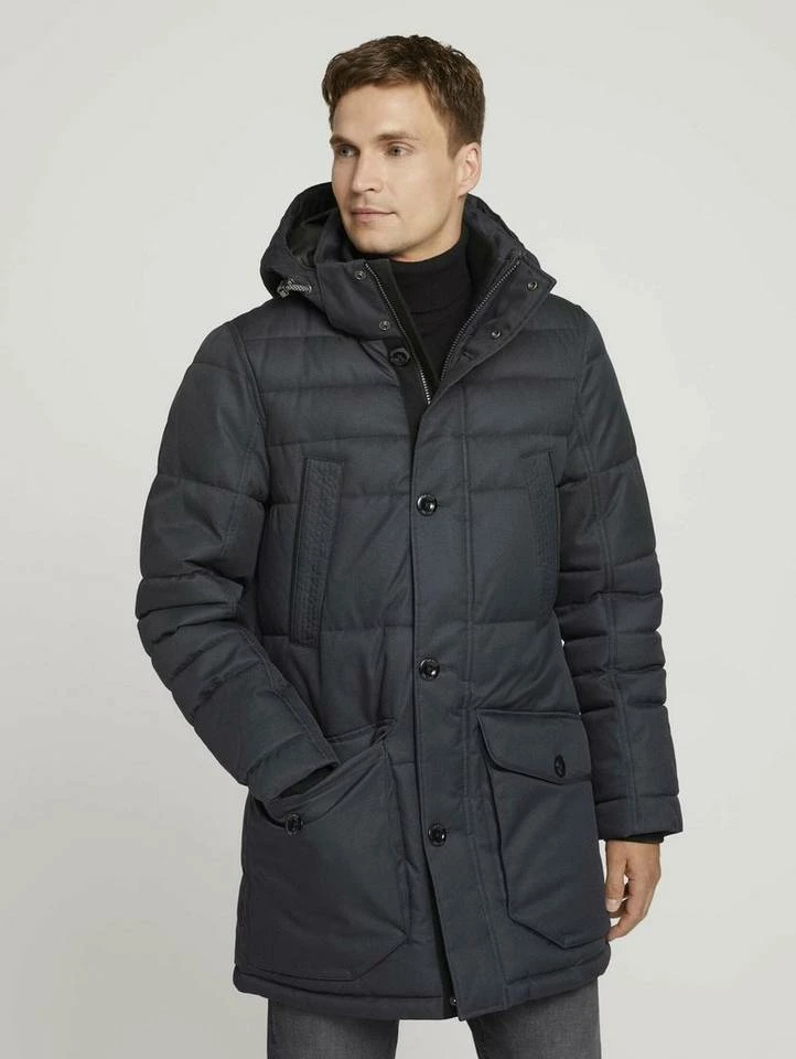 Am billigsten 🤩 TOM TAILOR Parka »gesteppter Parka mit Kapuze« Black, Mid blue garment dye structure, Sky Captain Blue ⭐ 13 Am billigsten 🤩 TOM TAILOR Parka »gesteppter Parka mit Kapuze« Black, Mid blue garment dye structure, Sky Captain Blue ⭐ - Image 13