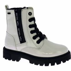 Auslauf 🧨 TOM TAILOR »Tom Tailor Kinder 2173706 Stiefel mit Warmfutter« Stiefel Weiß, Schwarz 🔥