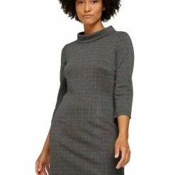 Coupon ✨ TOM TAILOR Jerseykleid im Glencheck 🎁