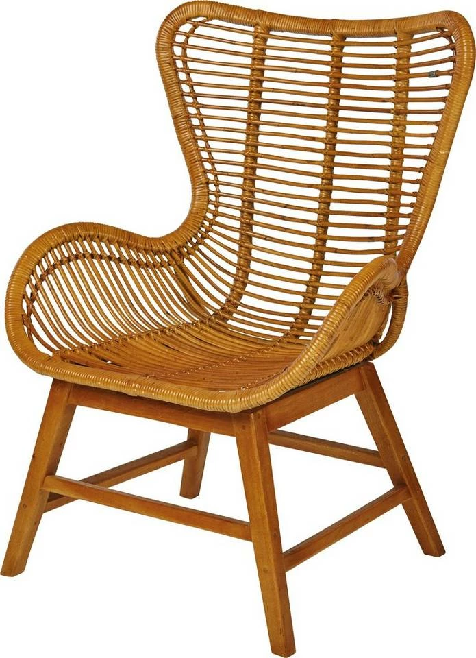 Neu 🤩 TOM TAILOR Sessel »T-RATTAN ARMCHAIR«, Rattanarmlehnstuhl mit Teakholzgestell und organischer Form 🤩 2 Neu 🤩 TOM TAILOR Sessel »T-RATTAN ARMCHAIR«, Rattanarmlehnstuhl mit Teakholzgestell und organischer Form 🤩 - Image 2