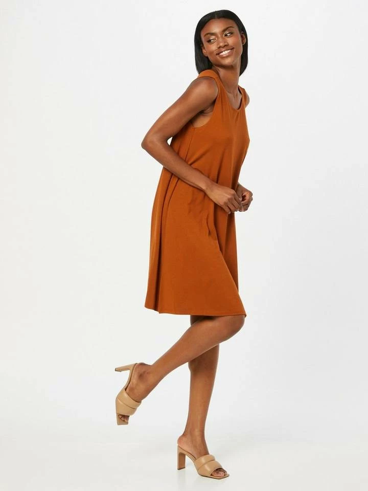 Billig 😉 TOM TAILOR Sommerkleid Caramel Brown, Anemone blue, Multicolor botanical design, Deep black 💯 3 Billig 😉 TOM TAILOR Sommerkleid Caramel Brown, Anemone blue, Multicolor botanical design, Deep black 💯 - Image 3