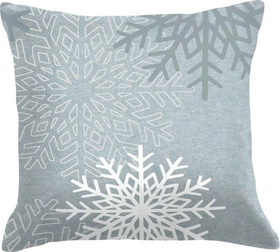 Schlussverkauf 🧨 Wendebettwäsche »BIG SNOW«, TOM TAILOR, mit weihnachtlichen Schneeflocken Sand, Grey, Light blue ✔️ 6 Schlussverkauf 🧨 Wendebettwäsche »BIG SNOW«, TOM TAILOR, mit weihnachtlichen Schneeflocken Sand, Grey, Light blue ✔️ - Image 6