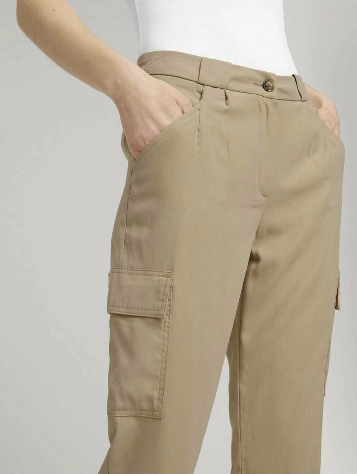Bester Verkauf 🤩 TOM TAILOR Culotte »Loose Fit Cargohose« 👏 4 Bester Verkauf 🤩 TOM TAILOR Culotte »Loose Fit Cargohose« 👏 - Image 4
