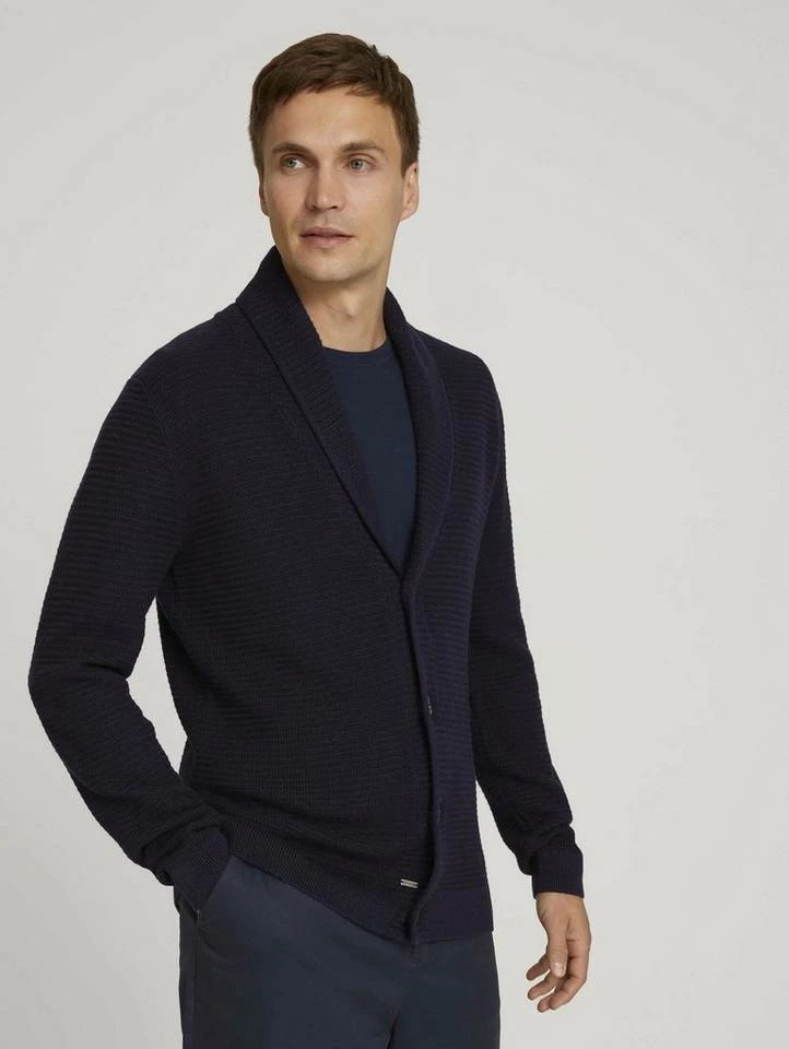 Besorgen 🛒 TOM TAILOR Strickjacke Knitted Navy Melange, Black Grey Melange ⌛ 17 Besorgen 🛒 TOM TAILOR Strickjacke Knitted Navy Melange, Black Grey Melange ⌛ - Image 17