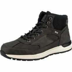 Coupon ✨ TOM TAILOR »Winterstiefeletten« Winterstiefelette Grau, Braun 🔔